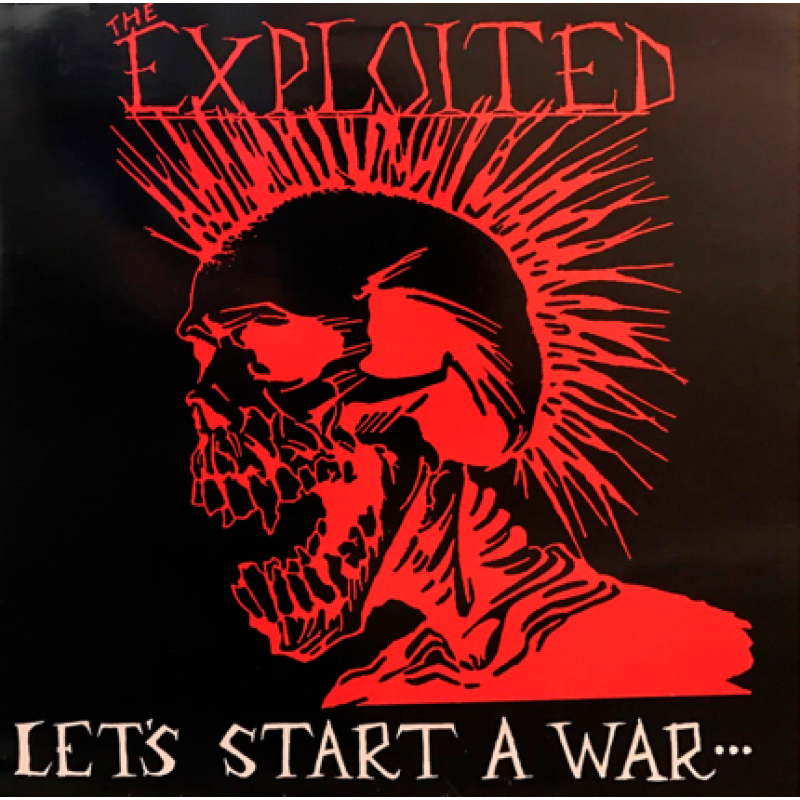 The Exploited ‎– Let's Start A War... CD The Exploited - Let's Start A War
